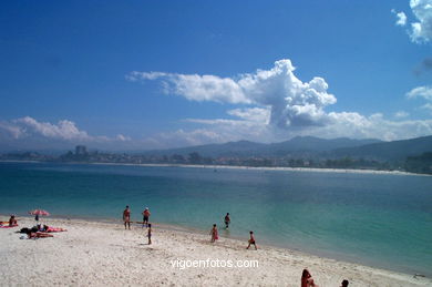 Playa de Toralla. 