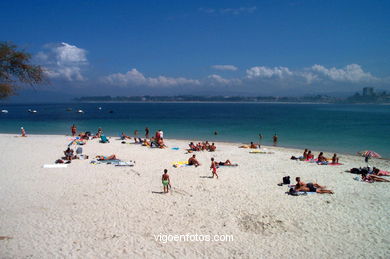 Playa de Toralla. 