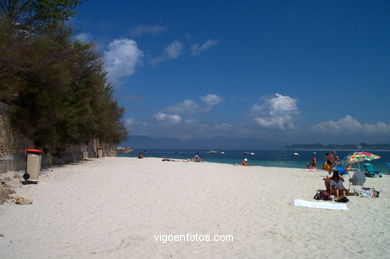 Playa de Toralla. 
