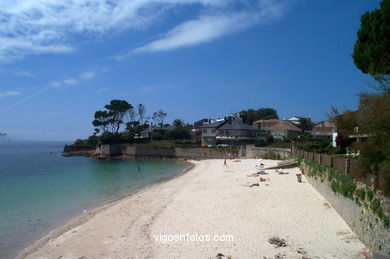 Playa de Toralla. 