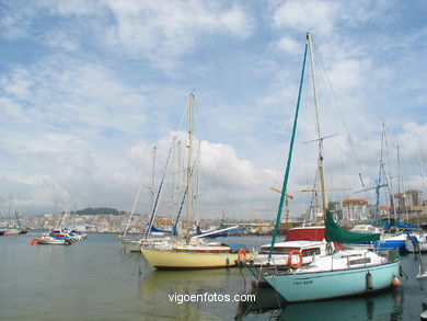 Marina of Bouzas. 