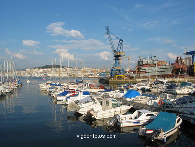 Marina of Bouzas. 