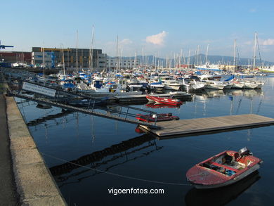 Marina of Bouzas. 