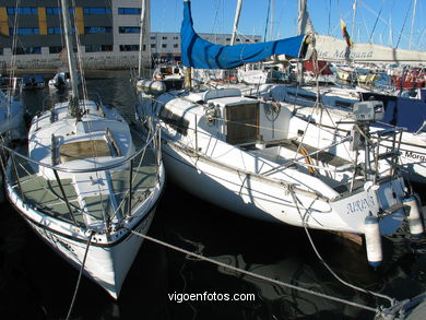 Marina of Bouzas. 
