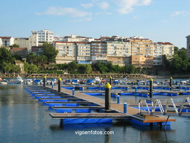 Marina of Bouzas Bay. 