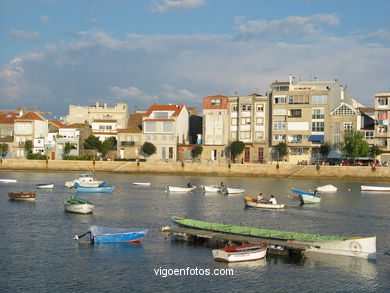 Marina of Bouzas Bay. 