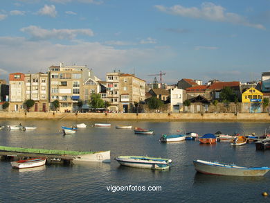 Marina of Bouzas Bay. 