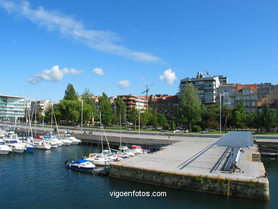 Puerto deportivo del nautico. 