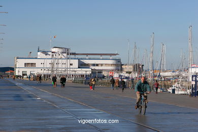 Puerto deportivo del Nautico de Vigo.