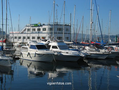 Puerto deportivo del Nautico de Vigo.