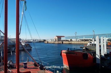 Fishing port of the Berbes. 