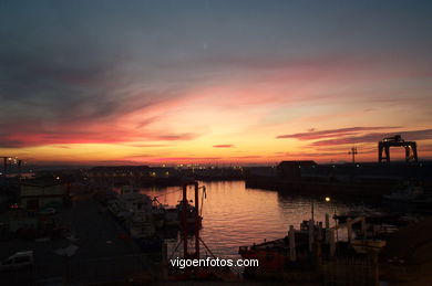 Fishing port of the Berbes. 