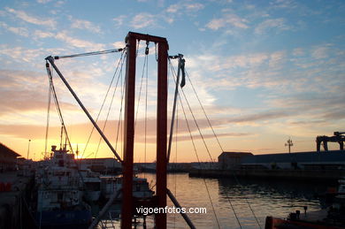 Puerto pesquero del Berbés (Vigo).