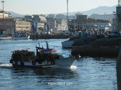 Fishing port of the Berbes. 