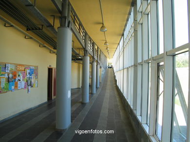 Pasillo interior. 