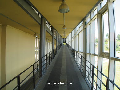 Faculty of sciences. The campus of vigo. 