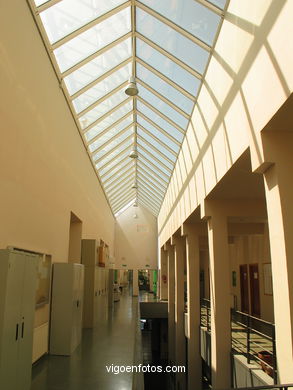 Faculty of sciences. The campus of vigo. 