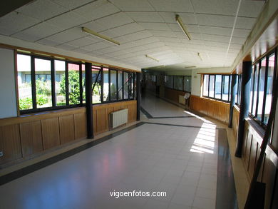 Pasillo interior. 