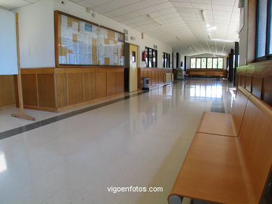 Pasillo interior. 