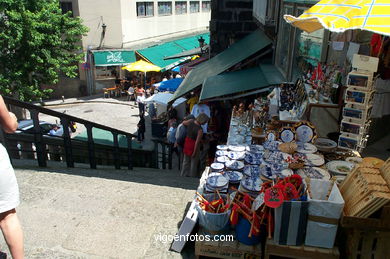 'A pedra' market 
(Old part of town)
. 
