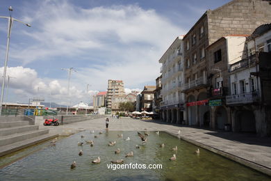 Soportales del Berb�s
(El casco viejo de Vigo)
. 