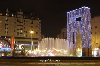 Vigo at Christmas. 