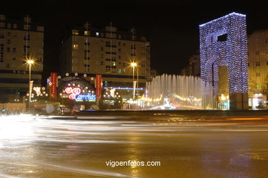 Vigo at Christmas. 