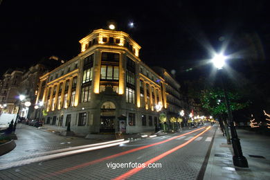 Vigo at Christmas. 