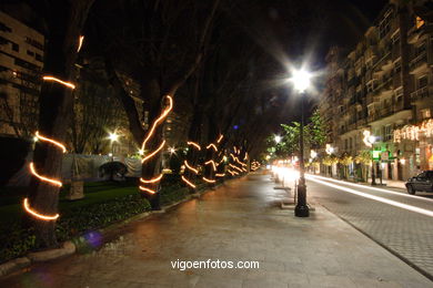 Vigo at Christmas. 