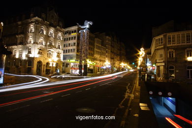 Vigo at Christmas. 