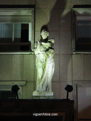 Edificio Sede Social Caixanova  - Antonio Cominges (1953) (AVDA GARCIA BARBON)
-  (Map location). 