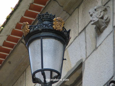 Calle Real. El casco viejo de Vigo. 