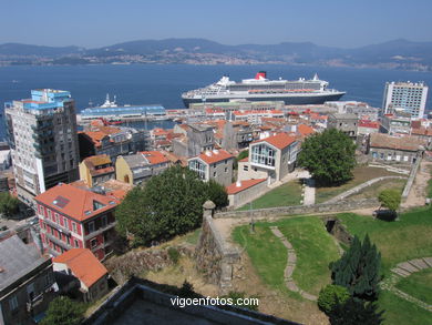 Vistas a�reas de Vigo. 