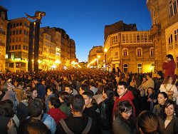 Manifestaci�n contra el terrorismo