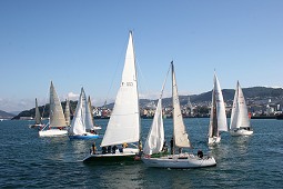 Regata en la R�a de Vigo