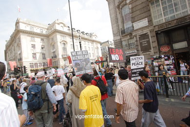 Manifestao em Londres . 