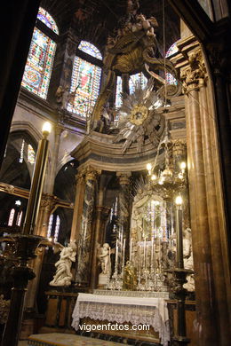Interiores de la Catedral. 