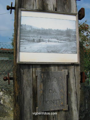 Marismas de Meira y rio da ponte. 