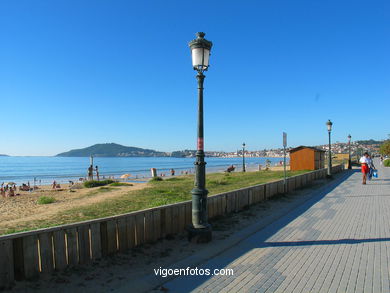 Paseo de playa Am�rica - Nigr�n. 