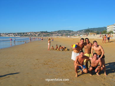 Playa Am�rica - Nigr�n. 