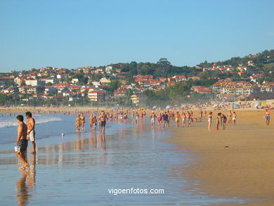 Playa Am�rica - Nigr�n. 