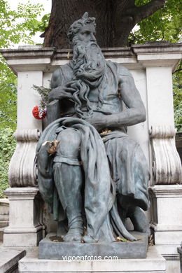 Cementerio de Montmartre - Paris - Viaje. Fotos e im�genes de Par�s.. 