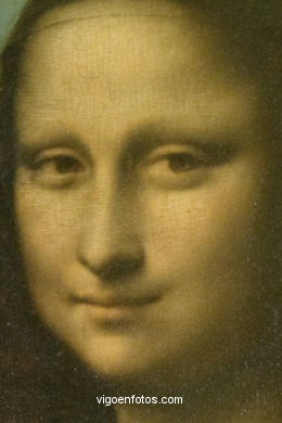 La Gioconda - Mona Lisa - Leonardo da Vinci - Paris - Museo Louvre (Interiores) - Mus�e du Louvre - Par�s - Viaje. Fotos e im�genes de Par�s.. 