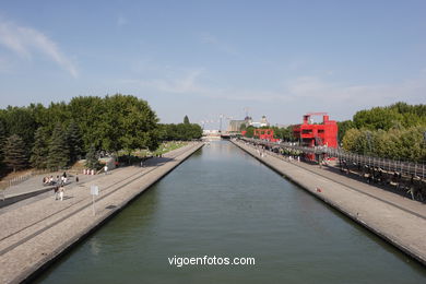 La Villete. Ciudad de las Ciencias y la Industria. Cité des Sciences et de l'Industrie. Porte de la Villete - París - Viaje. Fotos e imágenes de París..
