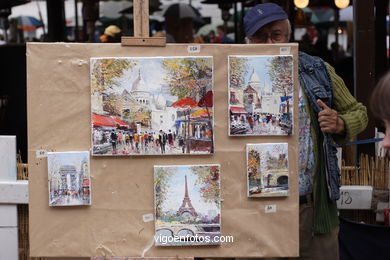 Many artists had studios or worked around the community of Montmartre such as Salvador Dalí, Claude Monet, Pablo Picasso and Vincent van Gogh. Paris - Images and pics..