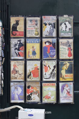 Barrio de Pintores y Artistas en Montmartre. Par�s - Place du Tertre - Paris - Viaje. Fotos e im�genes de Par�s.. 