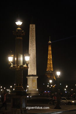 Place de la Concorde - Square - Paris - Images and pics of travels and trips. France.