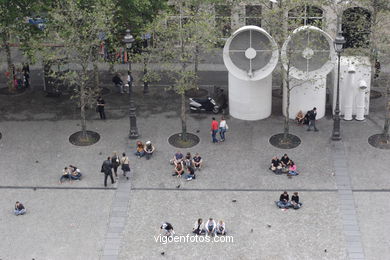 Centre Georges Pompidou - Paris - Architects: Renzo Piano, Richard Rogers y Gianfranco Franchini - Paris - Images and pics of travels and trips..