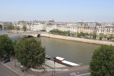 El Sena en París. Paseos por el río Sena. (Seine) - París - Viaje. Fotos e imágenes de París..