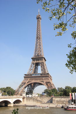 Eiffel Tower - Tour Eiffel - Paris - It is named after its designer, engineer Gustave Eiffel. Images and pics of travels and trips..